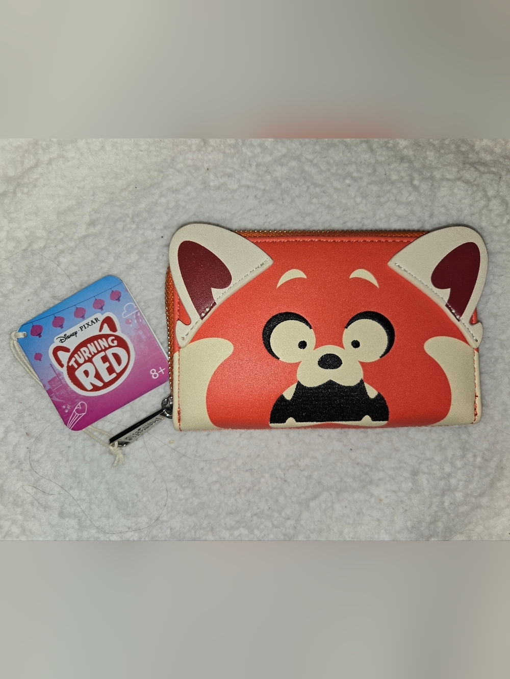 Loungefly Disney Pixar Turning Red Panda Cosplay Zip Around Wallet